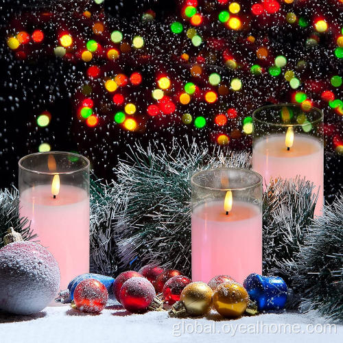 Flameless Color Changing Pillar Candles Electric Remote Control Flameless Color Changing Pillar Candles Manufactory